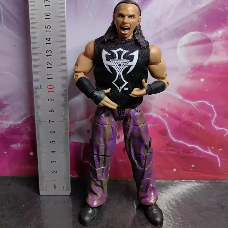 Genuine Bulk Wrestler Jeff Hardy 6-inch Super Action Figure Model of Relsena Model Collect Boy Toys Figure