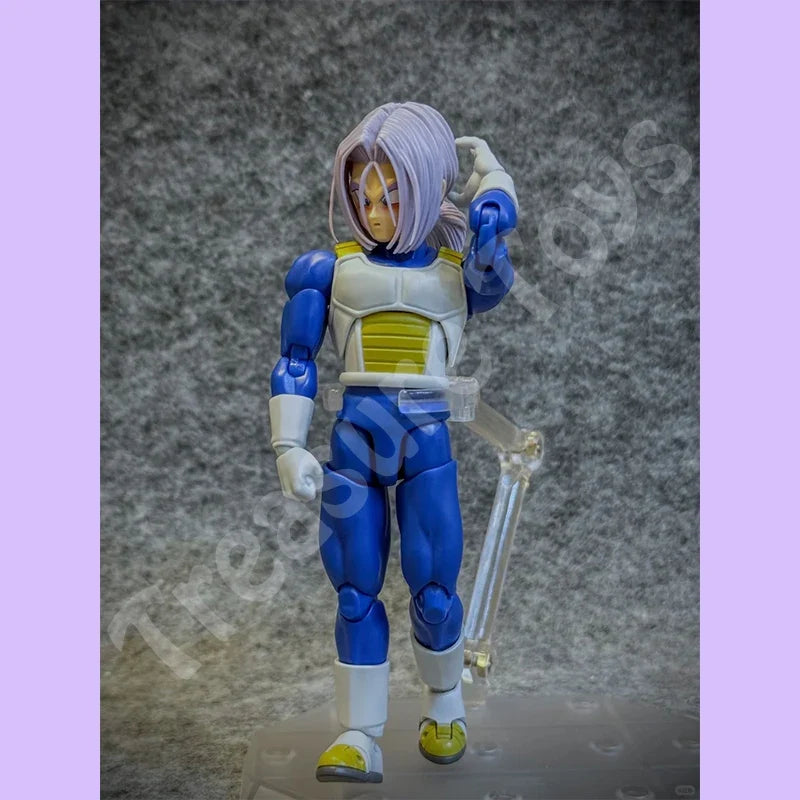 In Stock Air Studio Dragon Ball SHF Super Saiyan Trunks Head Accessories Head Sculpt Anime Action Figures Model Toys Gifts