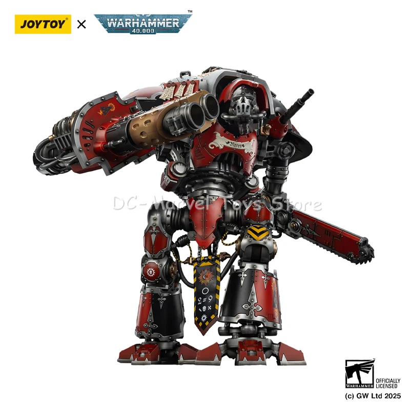 In Stock JOYTOY 1/18 Warhammer 40k Imperial Knights House Raven Knight Errant  Action Figure Custom Toys