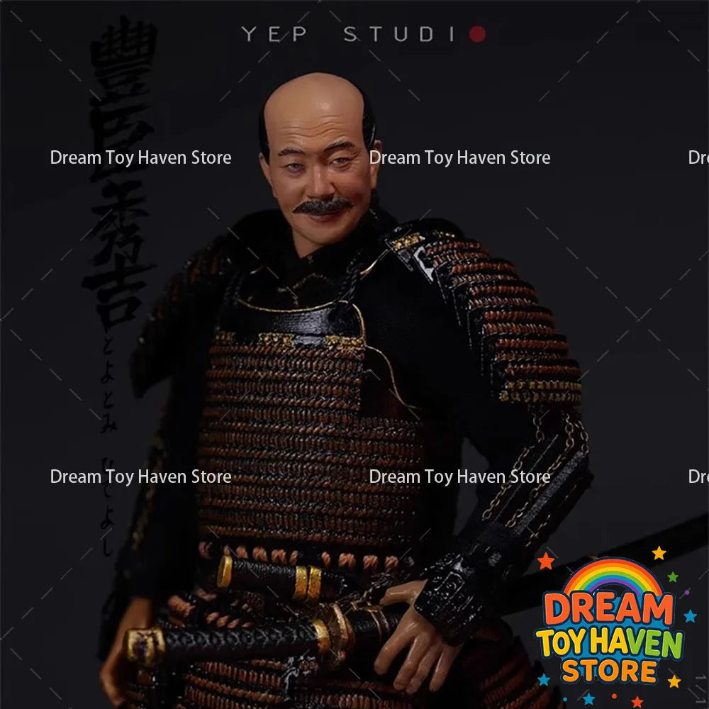 YEP STUDIO NR.0009 1/12 Maßstab Herren Soldat Taikou Toyotomi Hideyoshi Komplettset 6 Zoll Actionfigur Modell Sammlerstücke