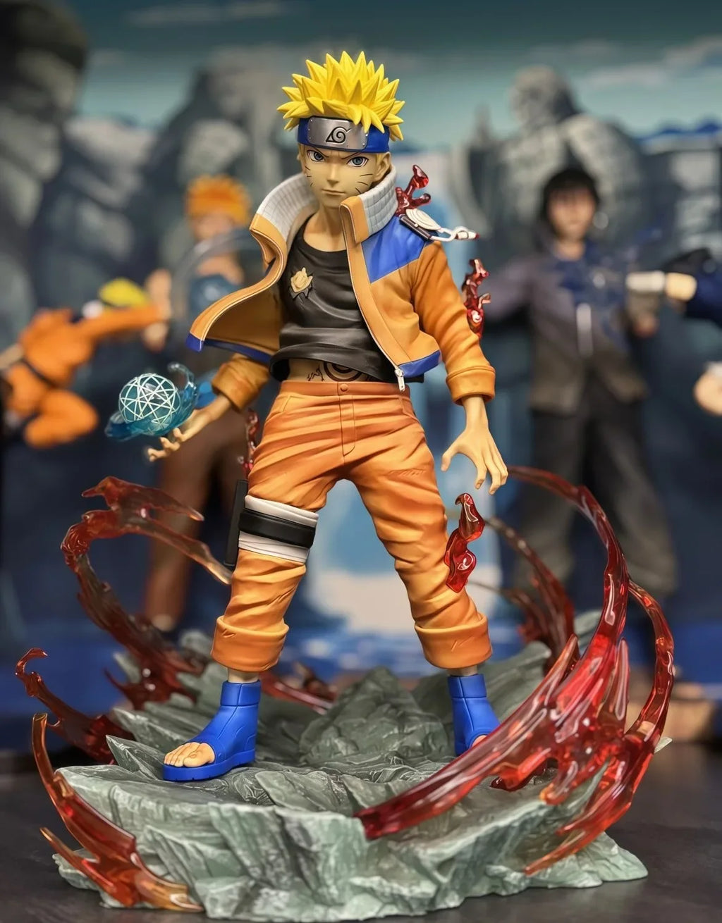 Naruto Figure Uzumaki Naruto Action Figures Two Heads Figurine Pvc Doll Statue Collection Desk Decoration Model Toy Kids Gifts