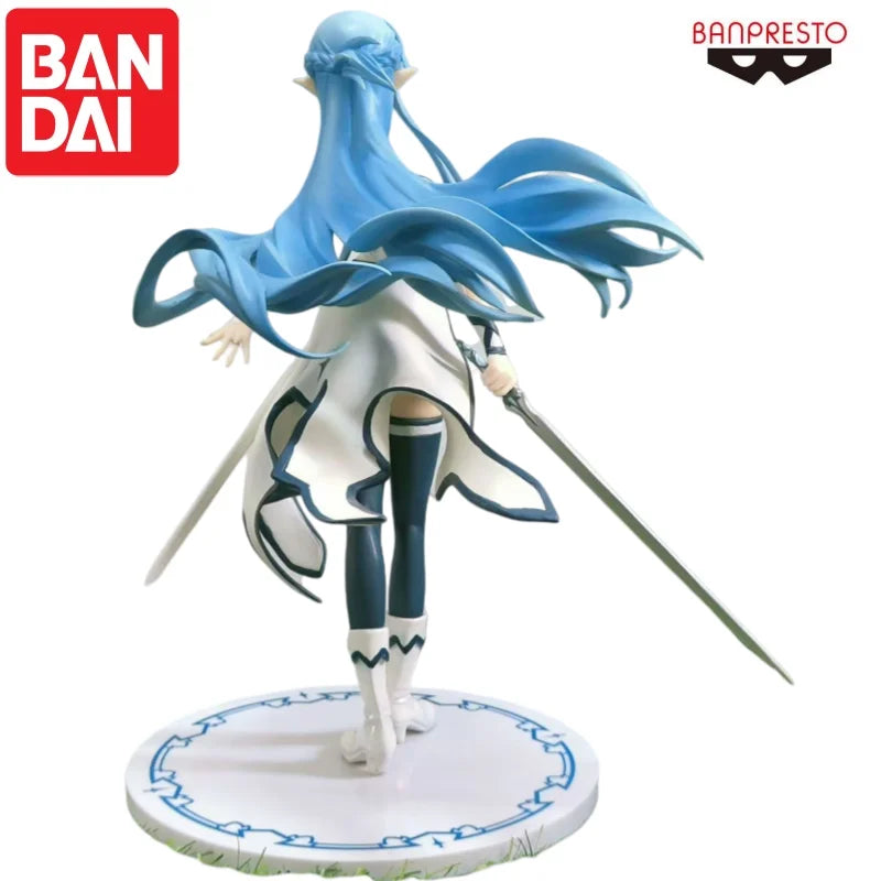 Bandai In Stock Original Banpresto Yuuki Asuna Doll Brand New Boxed Action Figure Animation Peripherals Anime Characters Garage