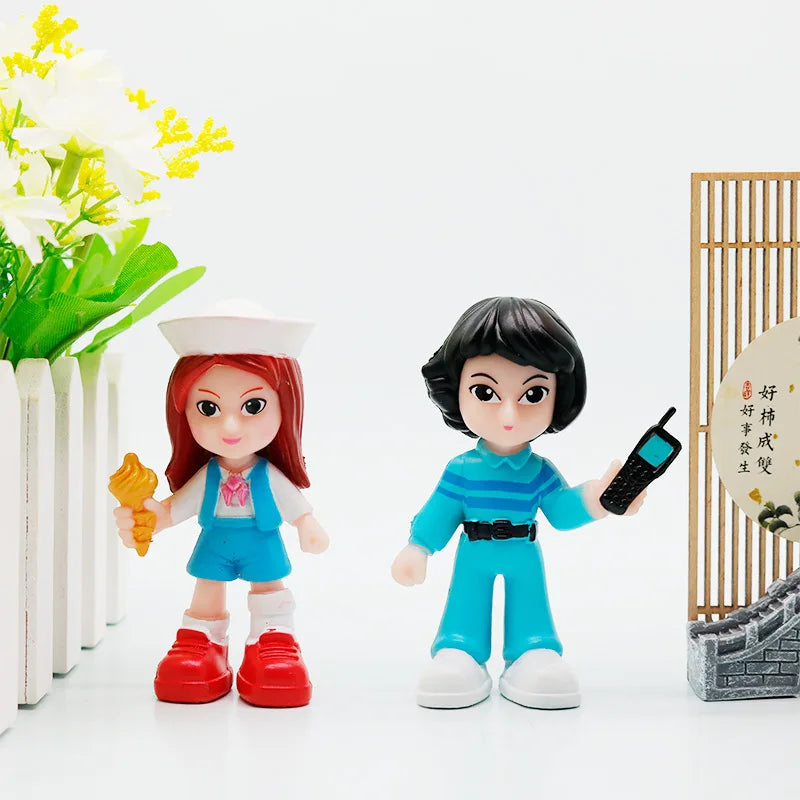 TV Characters Action Toys  Figure Model Cute Eleven Max Dolls Steve Figurine Kids Gifts For Children Boys Girls