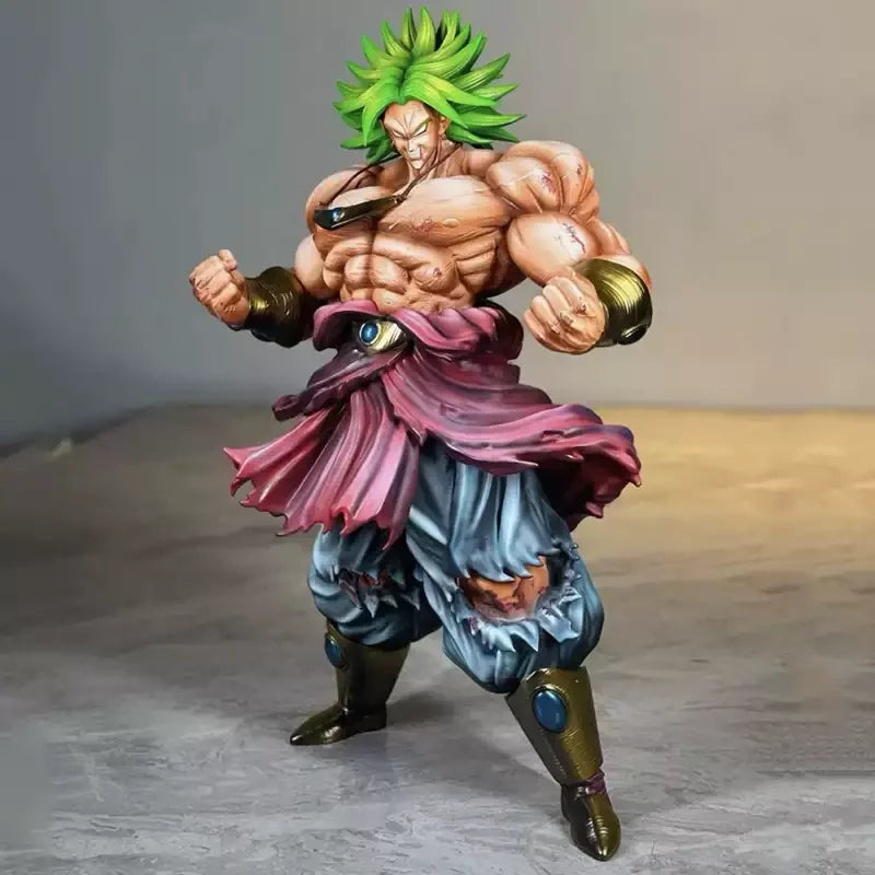 35cm JG Studio Dragon Ball Action Figure Broly Super Saiyan Broli Anime Figure PVC Statue Collectible Model Birthday Gifts Toys