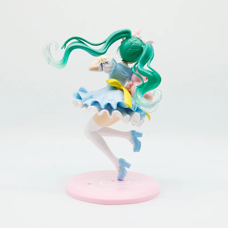 Hatsune Miku Fairy Tale Princess Handmade Anime Future Sweet and Cute Girls Anime Peripheral Model Desktop Decoration Toy Gift