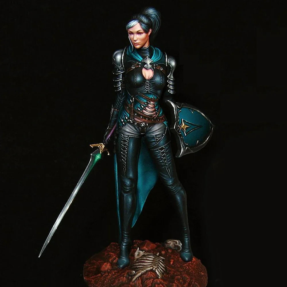 1/24 The Rogue, Sexy Female Warrior, Resin Model figure, Fantasy series, Unassembled and unpainted kit