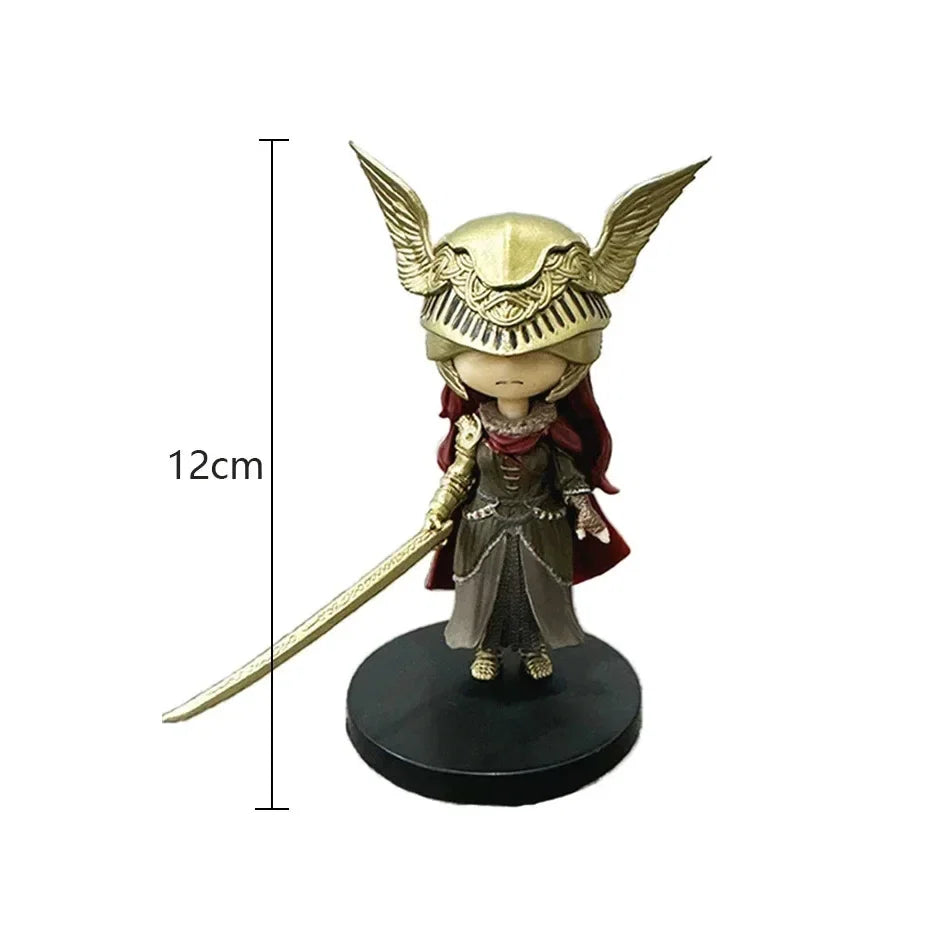 2026 In Stock Ring Gaming Q Version Mini Ranni Cat Melina Malenia The Half-Wolf Action Figure Lani Magic Ornaments Dolls