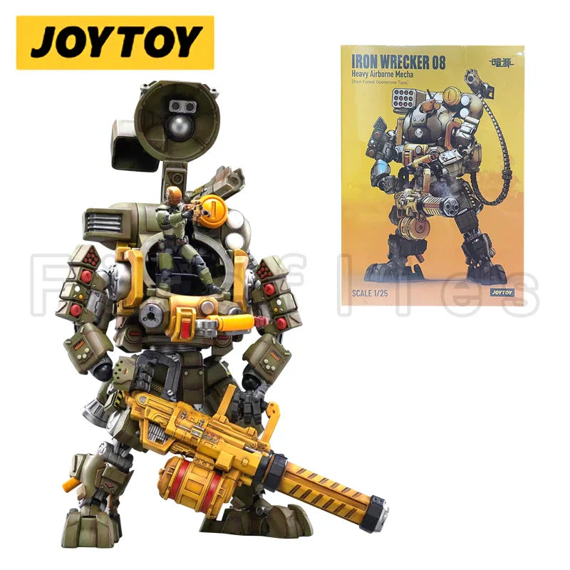 1/25 JOYTOY Actionfigur Mecha Iron Wrecker 08 Schwerer Luftlande Anime Sammlermodell Spielzeug als Geschenk