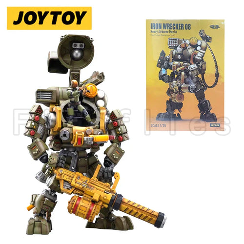 1/25 JOYTOY Action Figure Mecha Iron Wrecker 08 Heavy Airborne Anime Collection Model Toy For Gift