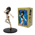 KonoSuba Anime Action Figure Water Goddess Aqua & Bikini Megumin Standing Pose PVC Anime Girl Collectible Display Model Fan Gift