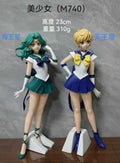 23CM Anime SAILOR MOON Meiou Setsuna Figur GLITTER&GLAMOURS Ver Tomoe Hotaru Modell Spielzeug Geschenk Kaiou Michiru Actionfigur Puppe