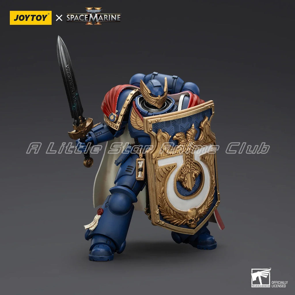 In Stock Original JOYTOY Warhammer 40000 Ultramarines Victrix Honor Guard with Storm Shield and Power Sword Model Toys