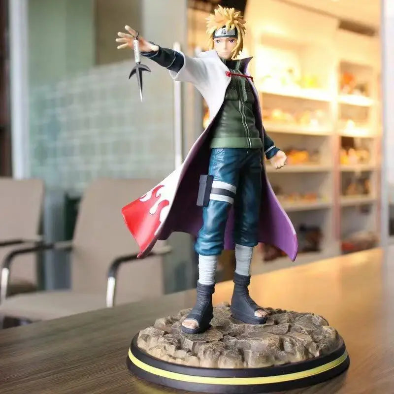 30cm Anime Naruto Namikaze Minato GK PVC Action Figure Statue Collectible Model Kids Toys Doll Gifts