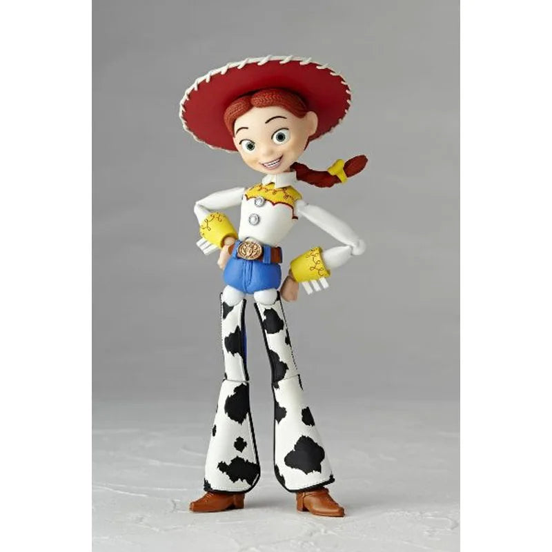 KAIYODO Original REVOLTECH Jessie 145mm  Anime Action Figure Assembly Model Toys  Model Gifts for Boys