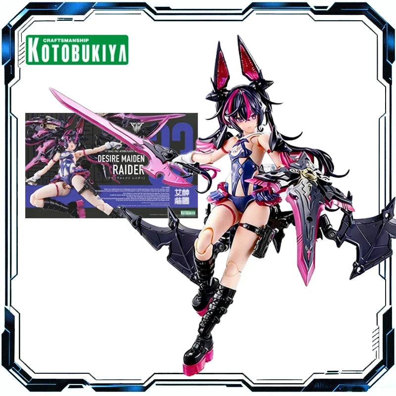 KOTOBUKIYA Original Megami Device DESIRE  MAIDEN MEDIC RAIDER Assembly Model Action Figure Toys for Boys Girls Kids Gift