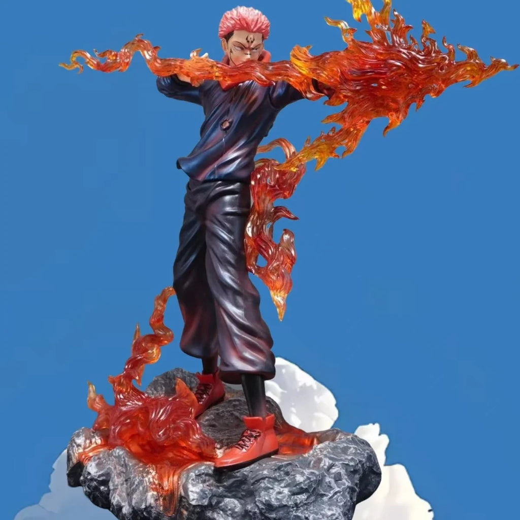 30cm 11.8 inch Anime Itadori Yuji Action Figures Pvc Statue Desktop Ornamen Collection Statue Model Decoration Room Desk Toys Ch