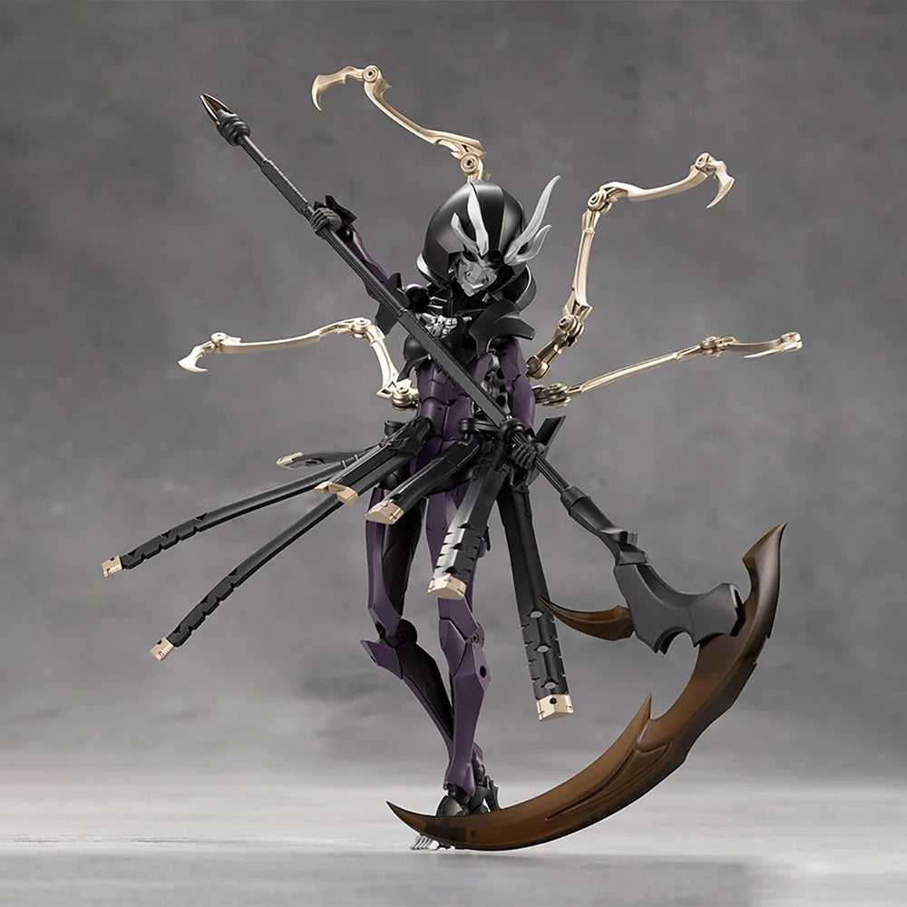 IN Stock Original Kotobukiya Megalomaria Unlimited Universe Necro Face CX016 Assembly Model Kits 17Cm Action Figure Toys Gift