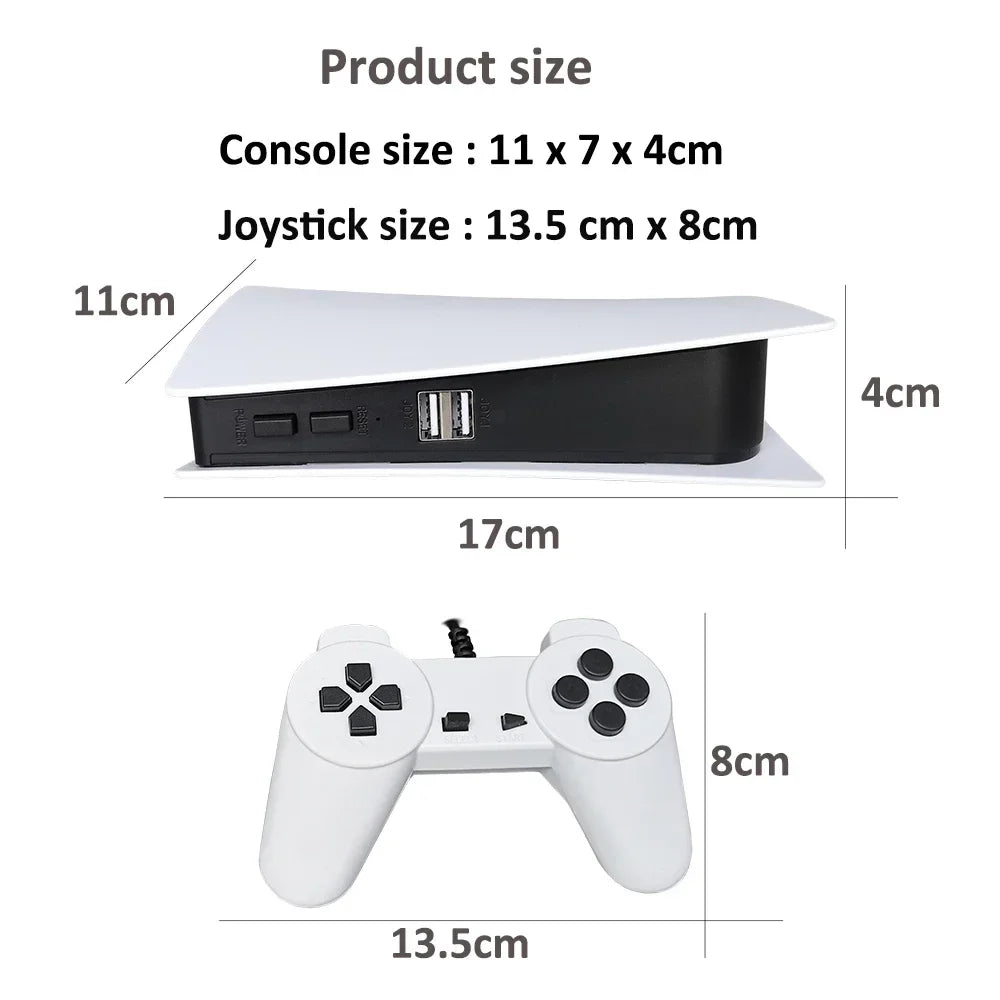 GS5 Game Station 5 Video Game Console With 200 Classic Games 8 Bit TV Consola Retro USB Wired Handheld Two Game Player AV Output