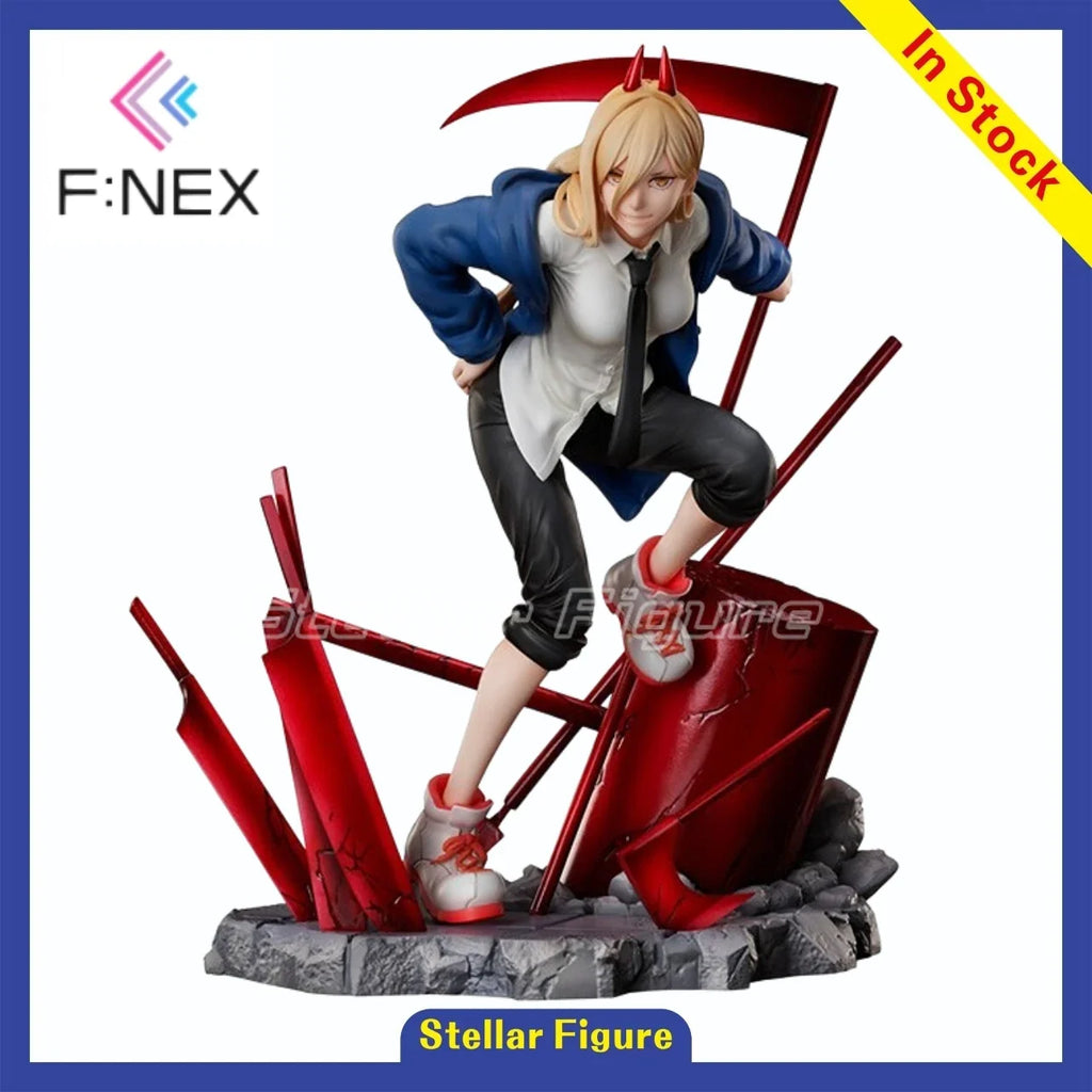 【SF】In Stock F:NEX CHAINSAW MAN POWER 1/7 Scale Figures Model Collection Anime