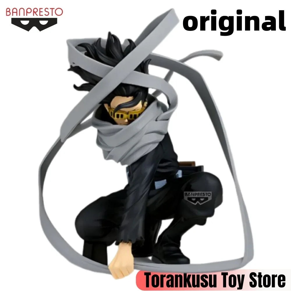 Banpresto My Hero Academia Anime Aizawa Shouta Maximatic Action Figures Model Figurine Original Anime Figure Decoration Toys