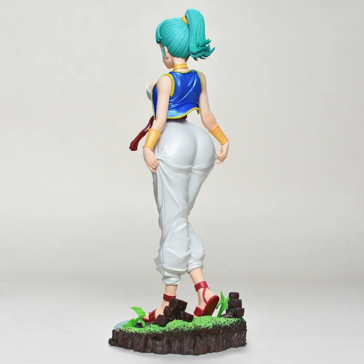 28cm/11in Anime Dragon Ball Z Figure Bulma Action Figure DBZ Statue Collectible Model Toys Gift