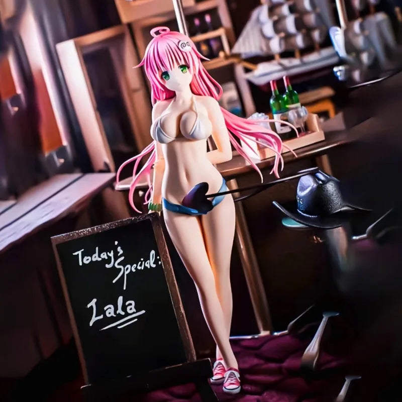 Anime beautiful girl out of the package Wang Nv swimsuit Lala hand-made secondary chassis model ornaments