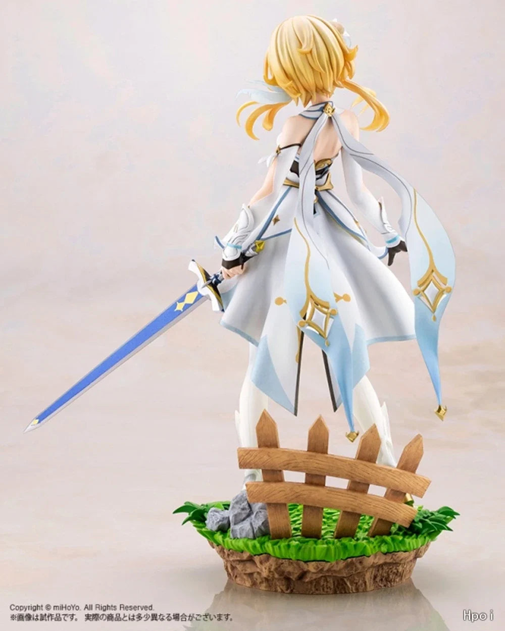 26CM Anime Game Genshin Impact Traveler Lumine Figure Cute Standing Posture Model Toys Gifts Collection Decoration Ornaments PVC