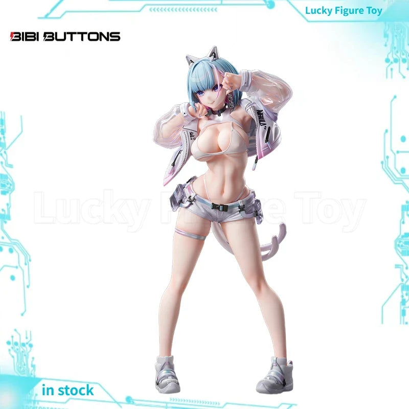 【Original】Bibi Buttons Near Future Cat MIU 1/6 Scale Figures Collectibles Models Classic Anime Toys