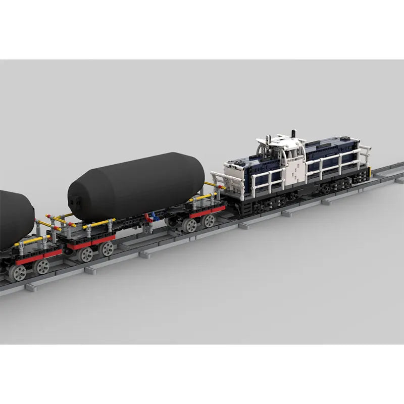 1531PCS MOC-135727  CompatibleCity Steam Train No Motor Building Blocks Bricks Birthday Christmas Girls Toys With