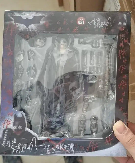 MAFEX 051 Joker in Batman Articulated Action Figure Collectible Model Toy 15cm