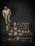 Original GWG004 Desert Raider 1/6 Male Soldier Military Action Figure Full Set Collectible Model Toys Gift