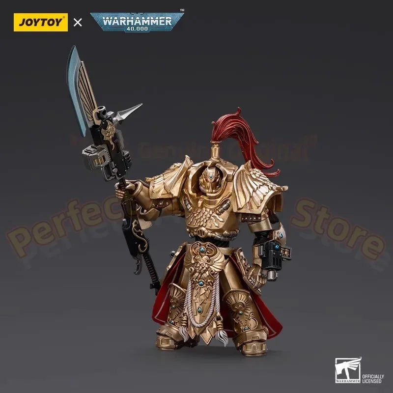 JOYTOY Warhammer 40K Emperor Imperial Guard Armor Shield Company Commander Hayden Sanonnis Action Doll Gift Collection