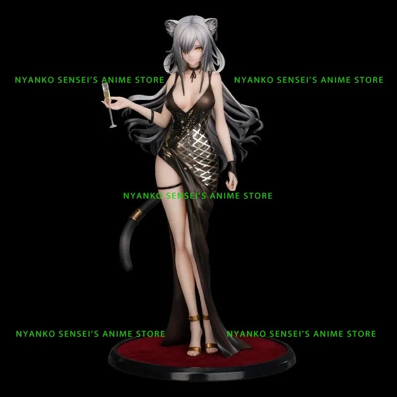 In Stock Myethos Arknights Schwarz Ceremony Ver. 1/7 Figure Anime Model Trendy Toys Desktop Doll Collectibles