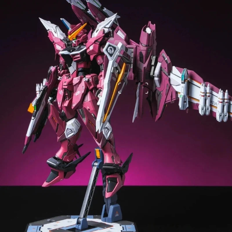 In Stock New Chengshun Mg 1/100 Justice Assembly Model Kit Seed Action Figures Robot Plastic Model Anime Periphery Model Present