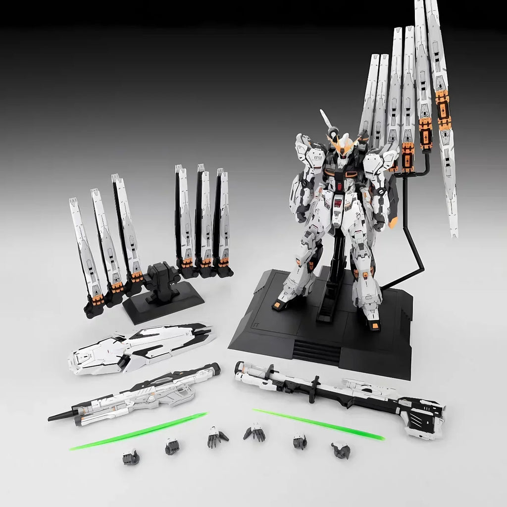 In Stock NONGCHANGZHU Model Rx-93 V Gk Assembly Model Kits 1/100 Mg Anime Action Figure Robot Plastic Model Gifts Toys