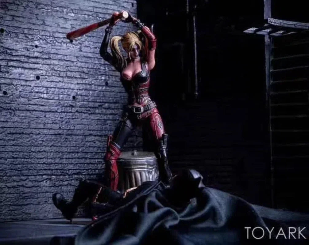 Movie Suicide Squad Harley Quinn Joint mobility Action Figure PVC Model Statue doll Toy Desk Decor Collection Gifts boxed