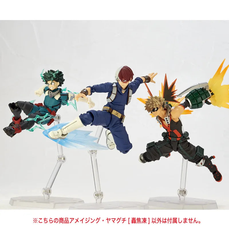 Original Kaiyodo Figure Amazing Yamaguchi Series My Hero Academia Midoriya Izuku All Might Todoroki Shoto Bakugou Katsuki