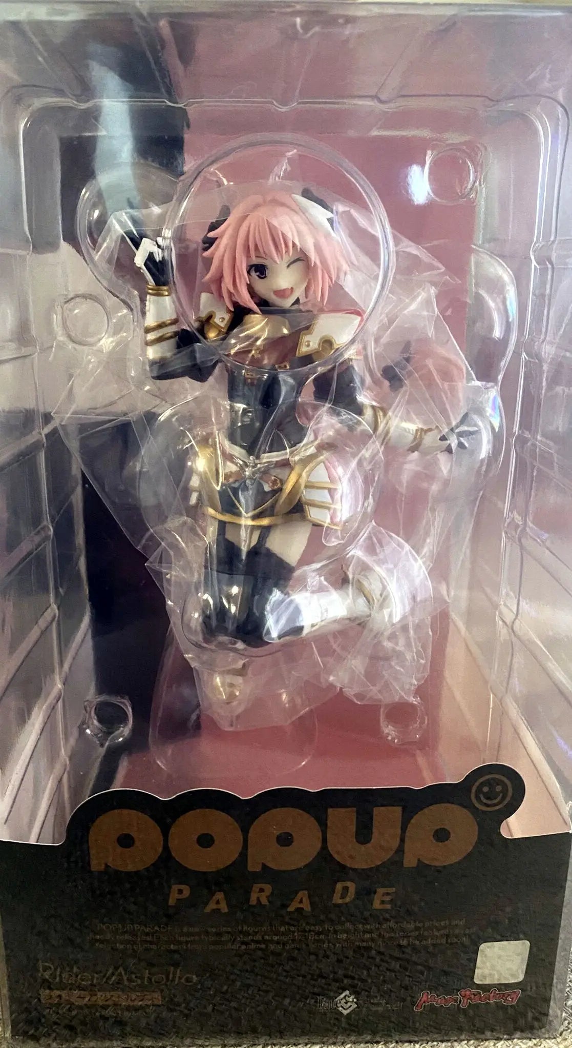 100%Genuine グッドスマイルカンパニ  Max Factory PARADE Astolfo Fate/Grand Order Action Anime Figure Model Toys Doll Gift