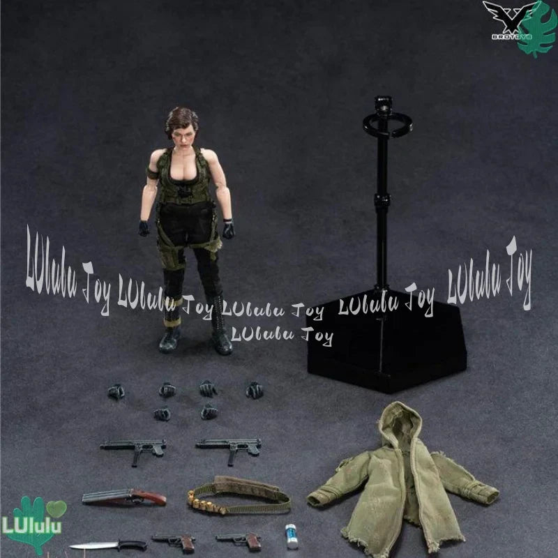 Auf Lager Brotoys Actionfigur 1/12 Maßstab Gelenkige Alice Resident Evil Sammlermodell Lr003 Lr004 Für erwachsene Sammler Spielzeug