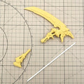 【No Figure】1/12 Scale Female Resin 3D Unpainted Conversion Parts Large Scythe Fit Kotobukiya Model For Collection For DIY