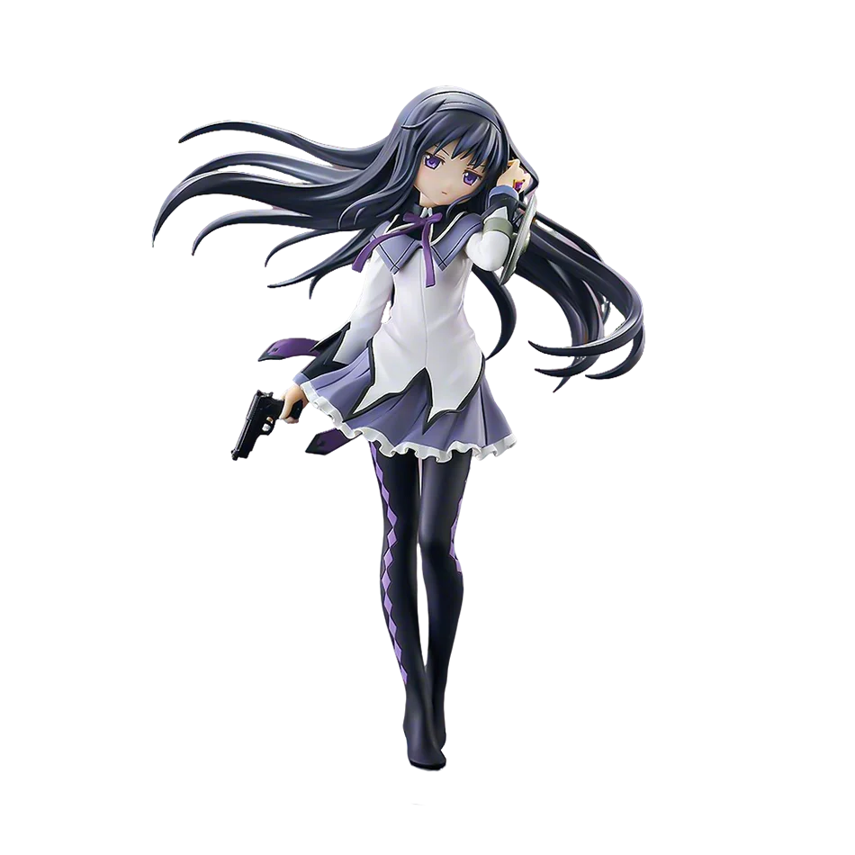 18CM Puella Magi Madoka Magica Aniem Figure Akemi Homura Magic Girl PVC Anime Action Figures Model Anime Cartoon Model Toy Gift