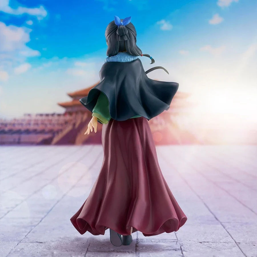 21cm Kusuriya no Hitorigoto Anime Figure Cloak Maomao Action Figure Cute Jinshi Figurine Room Decoration PVC Collection Toys