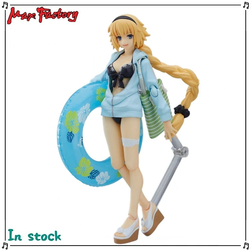 Original Max Factory Figma#451 Fate/Grand Order Jeanne D'Arc Anime Figure Model Toy Gift Collection