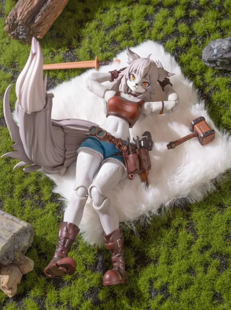 New In Stock Ladotoys Era-001 Liya-Alopex Fix Ver. Model Toys Collectible 1/12 Fox Beautiful Girl Mystic Land Furry Fandom Toys