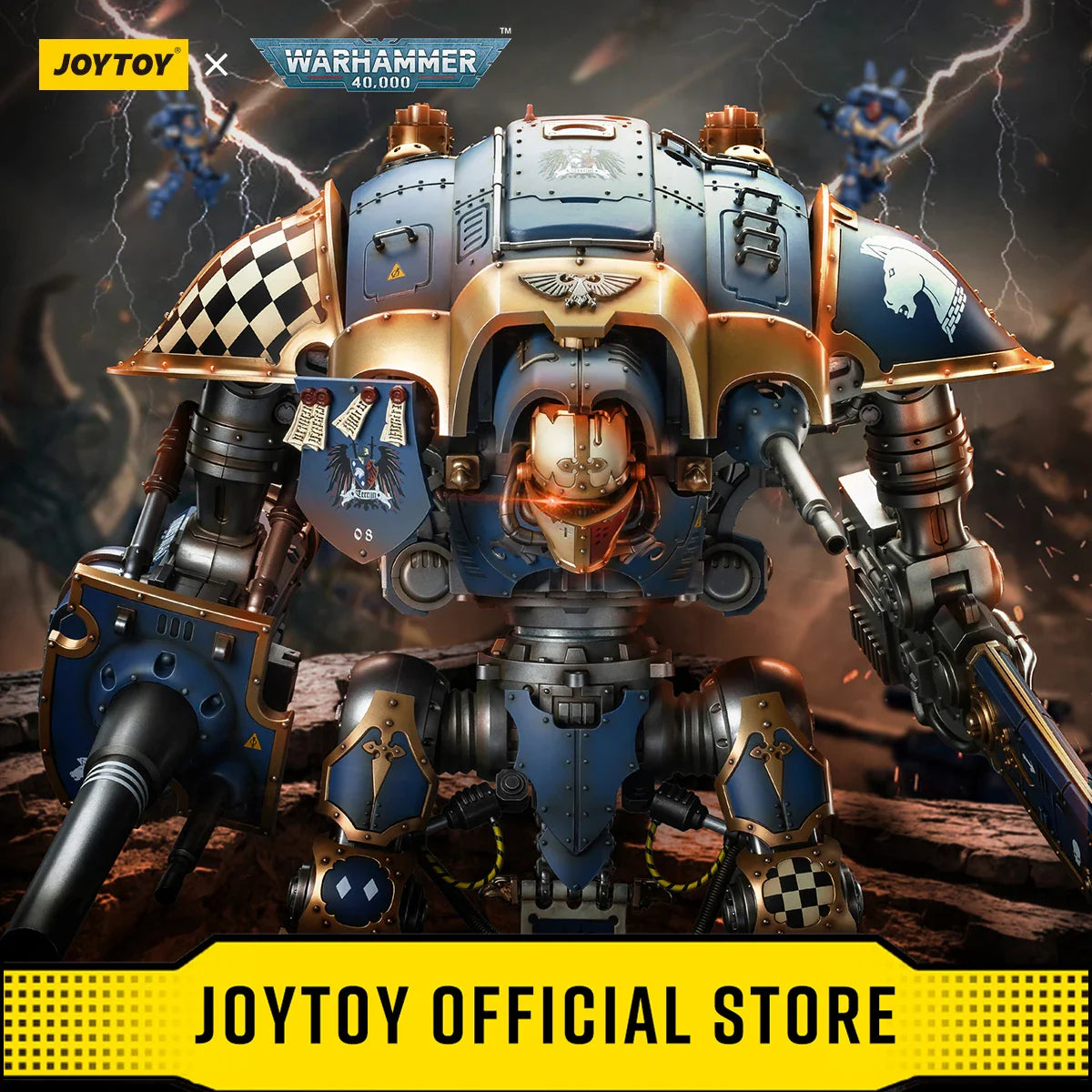 JOYTOY 1/18 Actionfiguren Anime Mech 53.7cm Imperial Knights Haus Terryn Knight Paladin