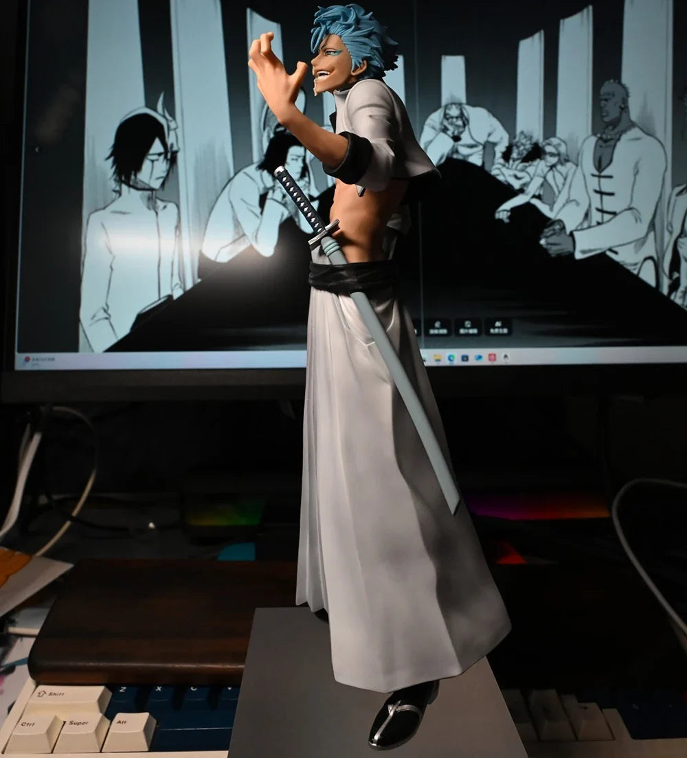 In Stock Original Bandai Spirits Ichiban Kuji Bleach - Grimmjow Jaegerjaques Vol.3 (B Prize)  Anime Figure Action Figure Toys