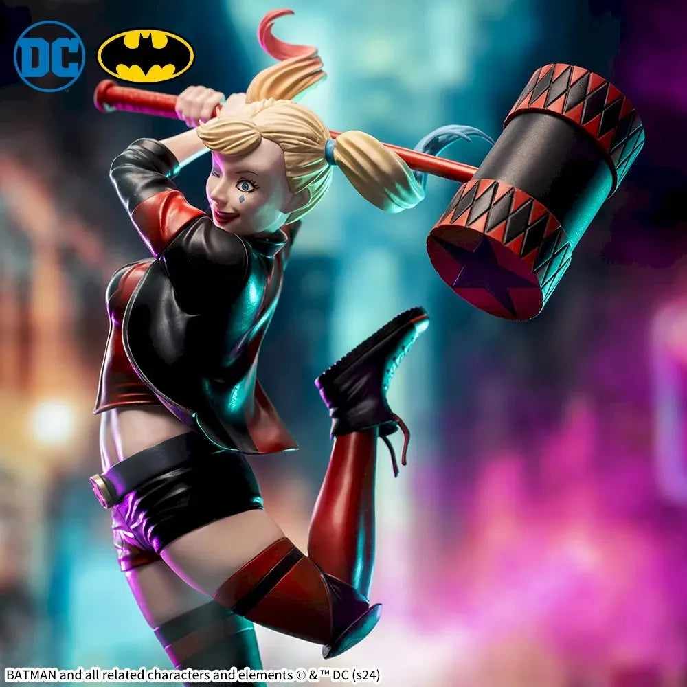 Harleen Quinzel Action Figure Genuine Sega Harley Quinn Figures Model The Clown'S Girl Statue Customized Toys Kid Birthday Gifts