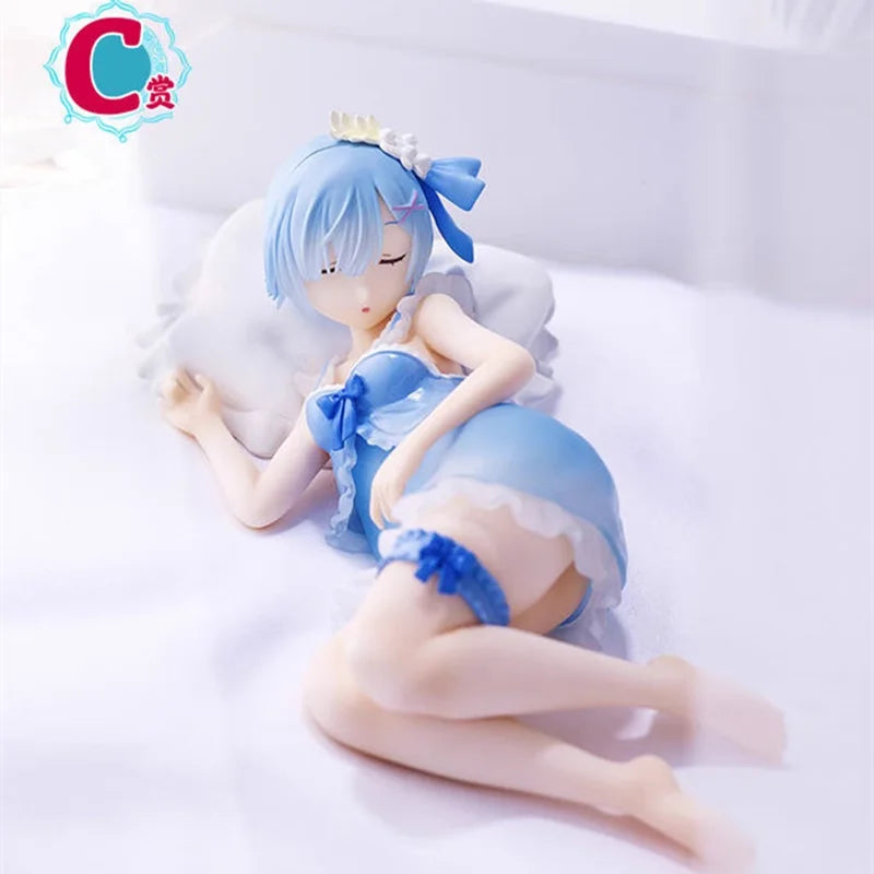BANDAI Original Ichiban Kuji Re:Life in A Different World From Zero Emilia Rem Echidna  Action Figures Model Desktop Decoration