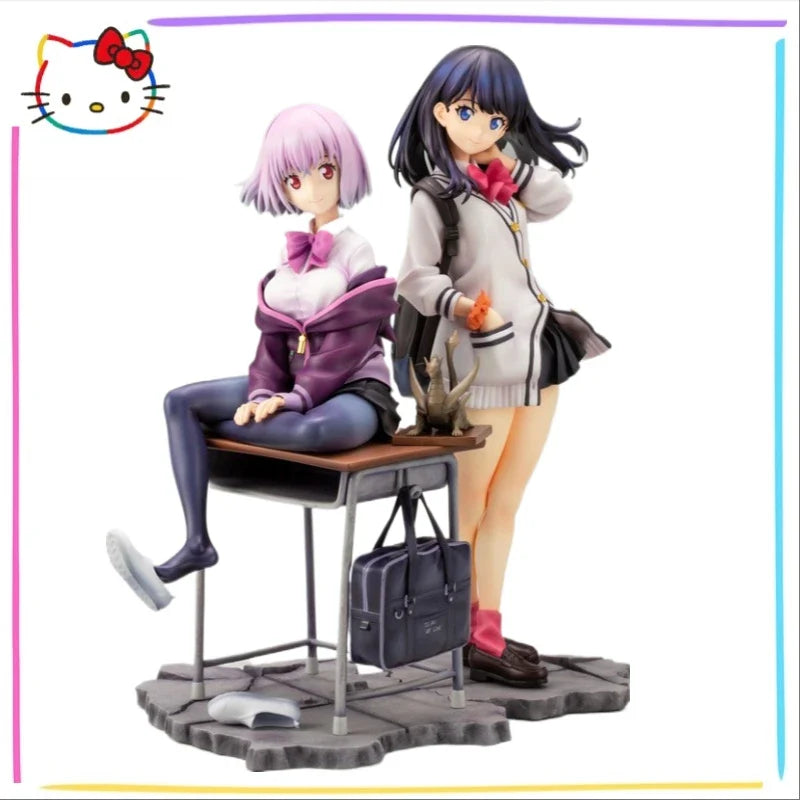 In Stock Original Kotobukiya SSSS GRIDMAN Akane Shinjou Rikka Takarada Animation Decorative Statue 1/7 Model Doll Ornaments