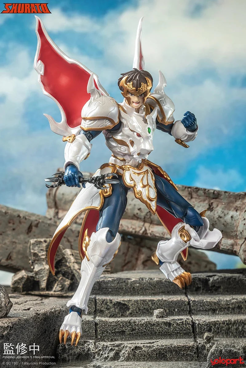 100% Original 18cm Shura-Oh Model Kit Amkpro X Series Shurato Action Figures Anime Toys Collection
